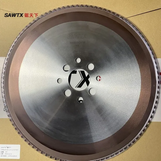 Durable Carbide Circular Saw Blades for Industrial Pipe Mills